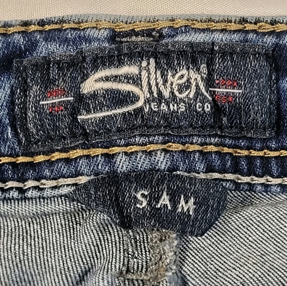 Silver Jeans Sam Capri Women's Size W27 / L22 - Picture 6 of 8